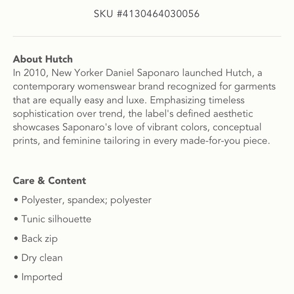 Hutch Jeanie Embroidered Plaid Tunic Small - Picture 5 of 6